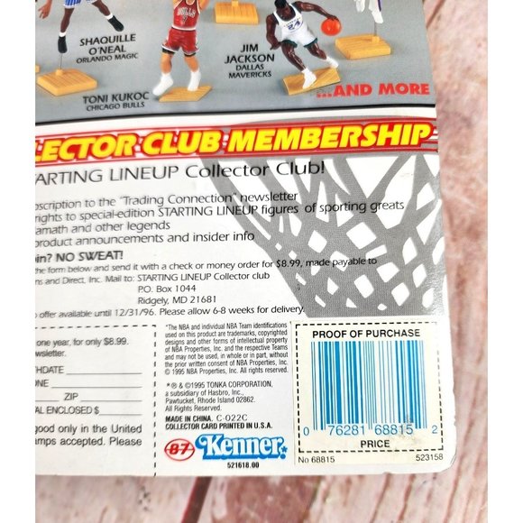 Kenner Starting Lineup Superstar Vintage 95 Edition NBA Mark Price Figurine - Picture 6 of 15